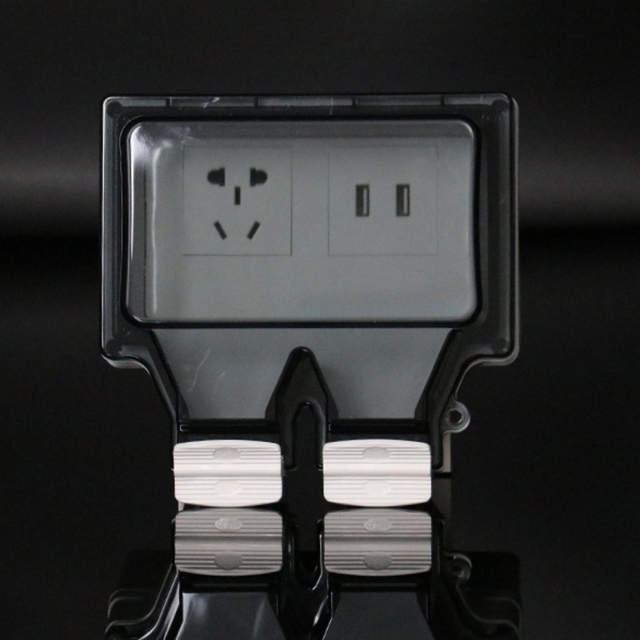 Commercial 5-Pin USB Socket Outdoor 5-Pin USB Panel