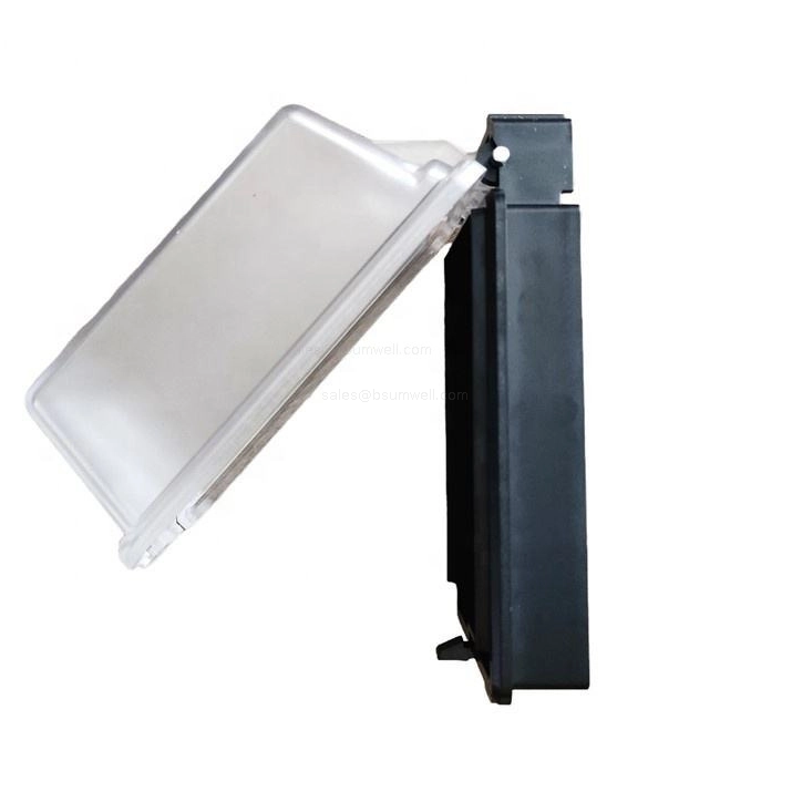 1 Gang Plastic Weatherproof In Use Cover Extra Duty Outdoor Decorator GFCI Receptacle Outlet Enclosure Wet Location Vertical Mount Protector