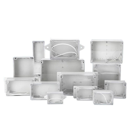 IP65 Waterproof Junction Box PC ABS Electronic Project Case Wall Mount Plastic Electrical Enclosure 115x85x35mm