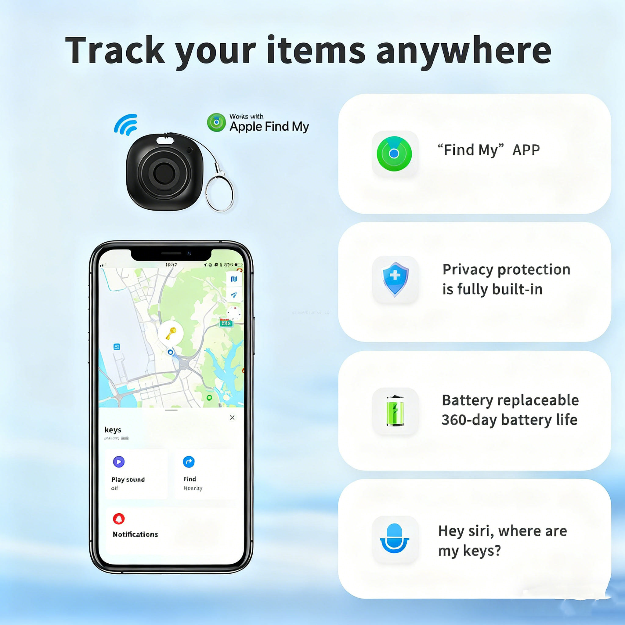 Apple Find My Pet Tracker