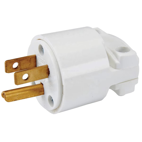 Heavy Duty 15A 125V NEMA 5 15P Male Plug Female Receptacle Set Grounded Replacement Electrical Extension Cord Ends