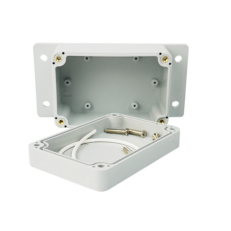 gray lid plastic water proof junction box