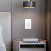 Brazil Standard Light Switch and Socket Combo Dual 20A Electrical Outlet with Integrated Wall Switch Panel for Horizontal and Vertical Installation