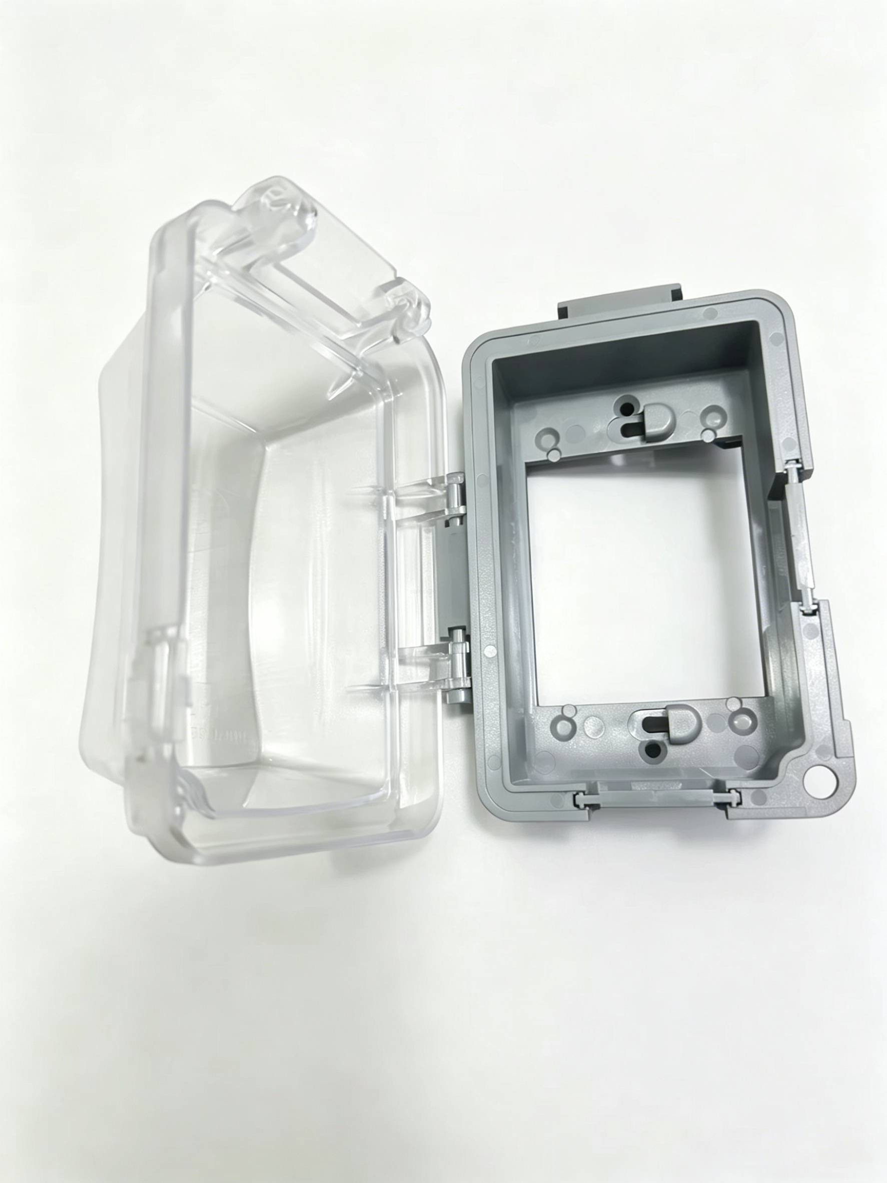 1 Gang Weatherproof In Use Outdoor Outlet Cover IP65 Universal Horizontal Vertical Siding Receptacle Protector Lockable Plug Box Enclosure
