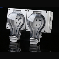 Bsumwell 2-gang 5-hole socket
