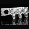 American-style 3-port electrical outlet 20A high-capacity industrial outlet