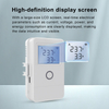 Zigbee Smart Power Meter 80A Tuya Compatible WiFi Energy Monitor with CT Clamp Kwh Consumption Tracker