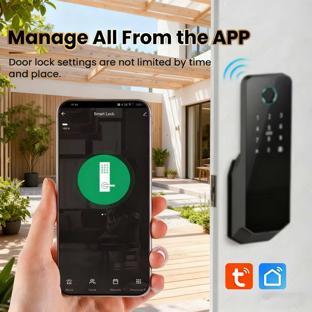 fingerprint paddle lock​