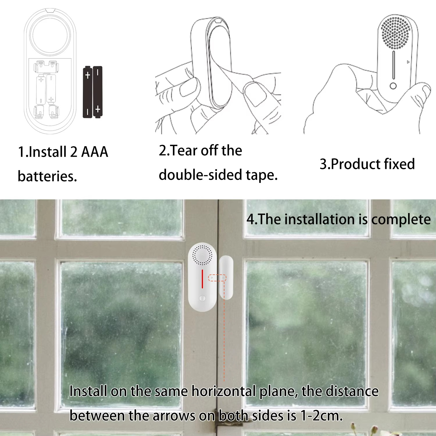 Timed Arm/Disarm Window Alarm