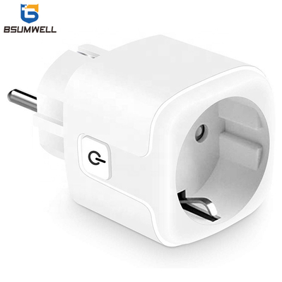 Newest 16A 2Pin Round European standard Electric power Wifi smart plug ...