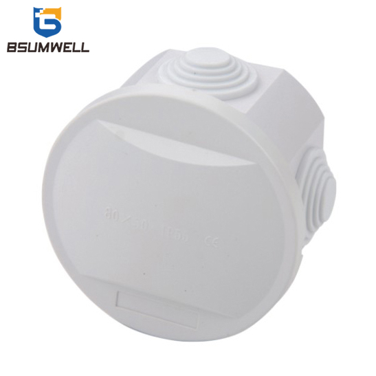 PS-RA Series IP55 IP65 Waterproof PVC Junction Box with Rubber Glands