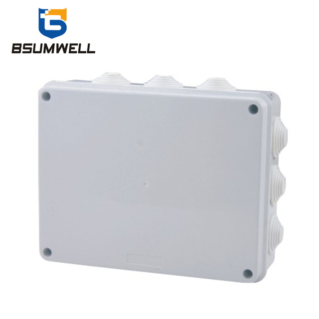 255*200*120 ABS PVC Wall Mountl Plastic Waterproof Electrical Junction Box