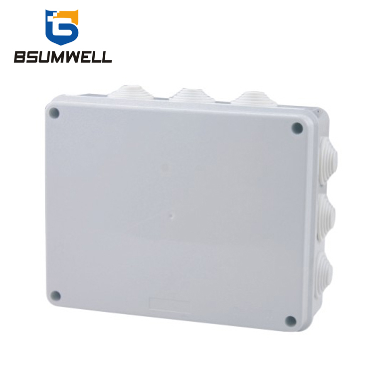 255*200*120 ABS PVC Wall Mountl Plastic Waterproof Electrical Junction Box