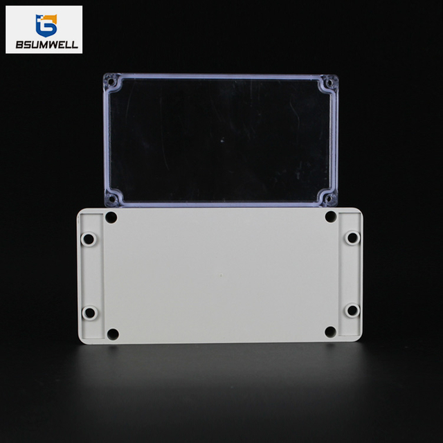 158*90*60mm IP67 Waterproof ABS PC Plastic Junction Box with Ear