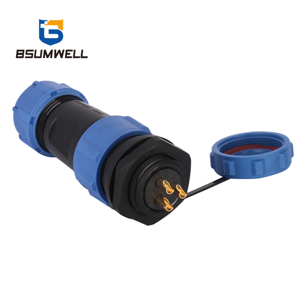  PS17H Rear Mount Series Nylon PA66 IP68 Waterproof Connector