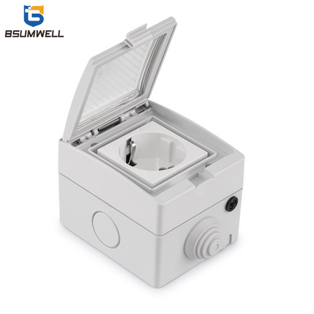 WPS-EU Euro style waterproof WIFI socket Work with Alexa