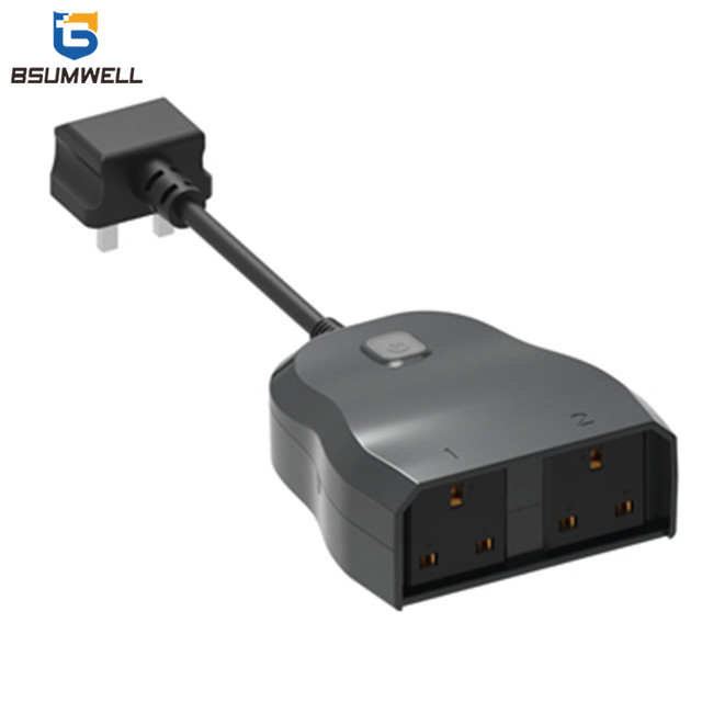 PS118 Wifi Waterproof Smart socket (2 UK type AC outputs, outdoor use) Work with Alexa