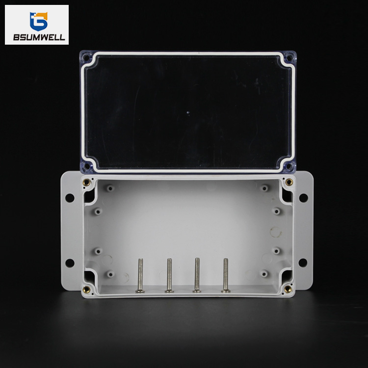158*90*60mm IP67 Waterproof ABS PC Plastic Junction Box with Ear