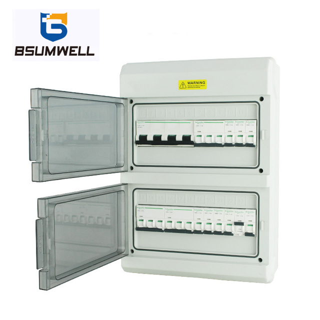  PS-GDB-24ways Waterproof Plastic 24ways Distribution Box for Electrical Power