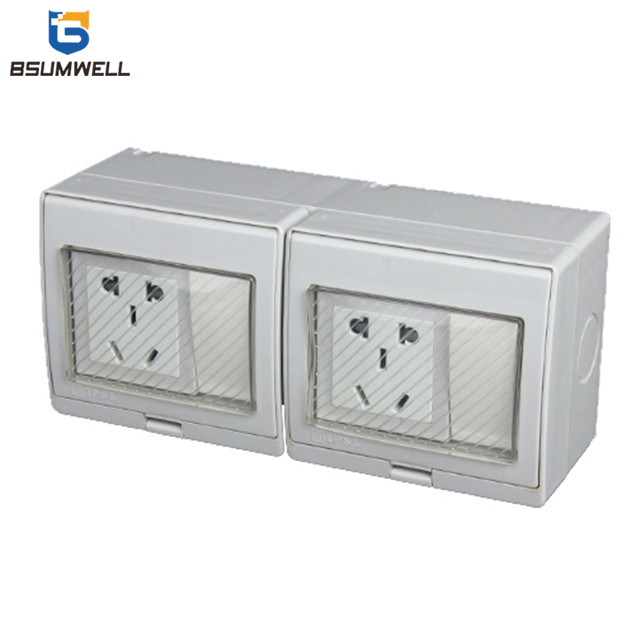 PS-2FHS Five-hole Waterproof Scoket & Switch