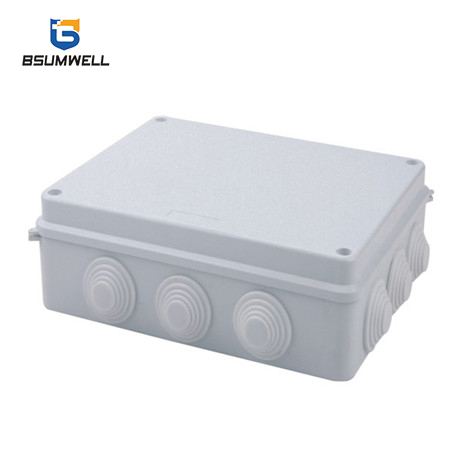 255*200*80 ABS PVC Wall Mountl Plastic Waterproof Electrical Junction Box