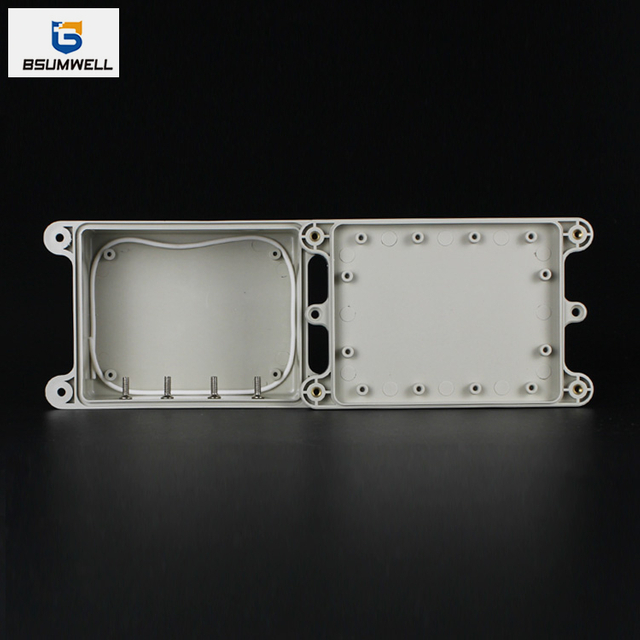125*100*52mm IP67 Waterproof ABS PC Plastic Junction Box with Ear