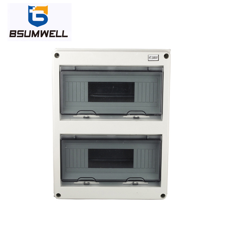 PS-HT-24ways Waterproof Portable Power Distribution Box electrical box with switch