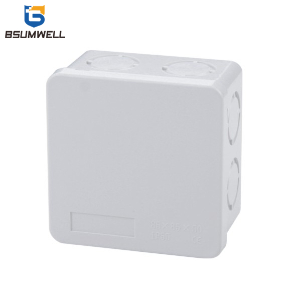 85*85*50mm ABS PC Plastic Waterproof Electrical Junction Box 