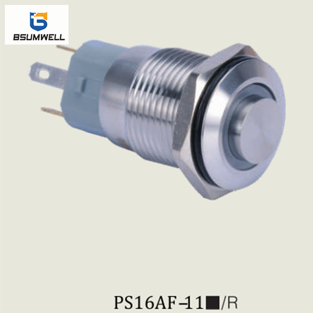 16mm metal pushbutton