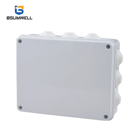 255*200*80 ABS PVC Wall Mountl Plastic Waterproof Electrical Junction Box