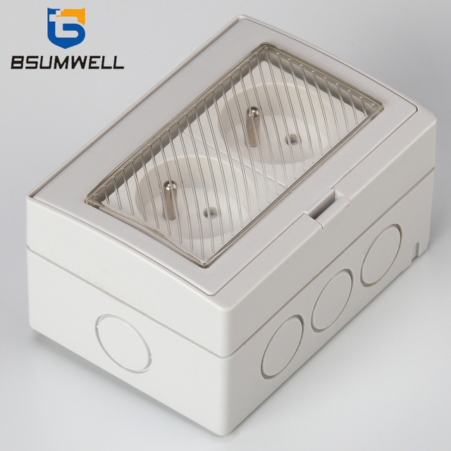 PS-2FR French Type IP55 Waterproof 16A 2 Gang Socket 