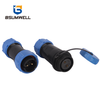  PS17D In-line nylon PA66 IP68 2Pin to 9Pin waterproof connector