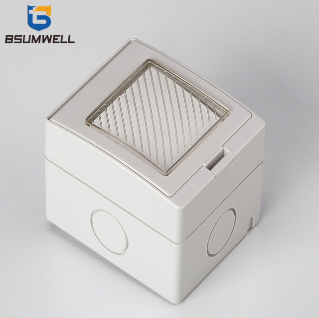 PS-2GS 20A IP55 Waterproof 2 Gang 1 Way Switch 