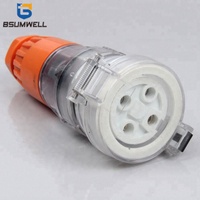 Australia Standard three phase 56CSC450 500V 50A 4pin Electric waterproof industrial Extension Cable socket with CE