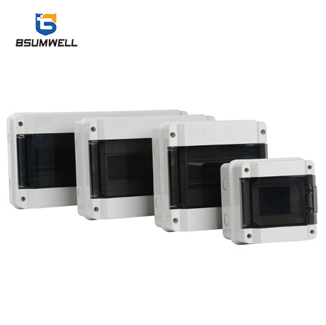 HK-8ways waterproof plastic Electrical wire distribution box watertight outlet box