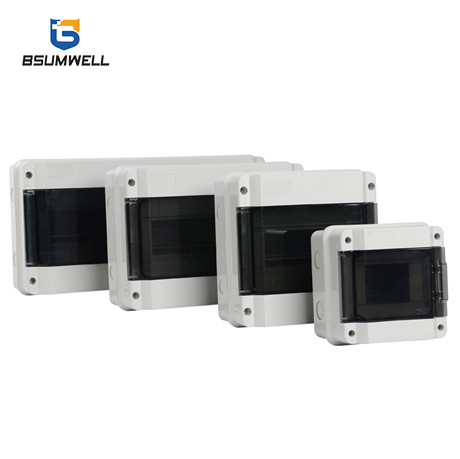 HK-12ways 12ways Waterproof Plastic Power Distribution Box outdoor power box weatherproof