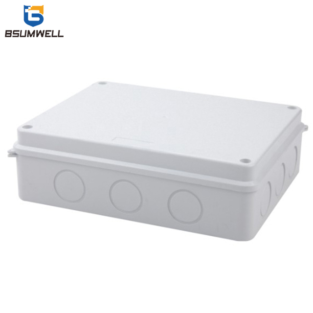 255*200*80mm ABS PC Plastic Waterproof Electrical Junction Box 