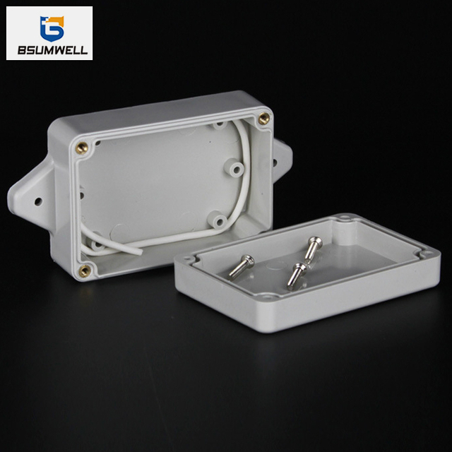 83*58*33mm IP67 Waterproof ABS PC Plastic Junction Box with Ear