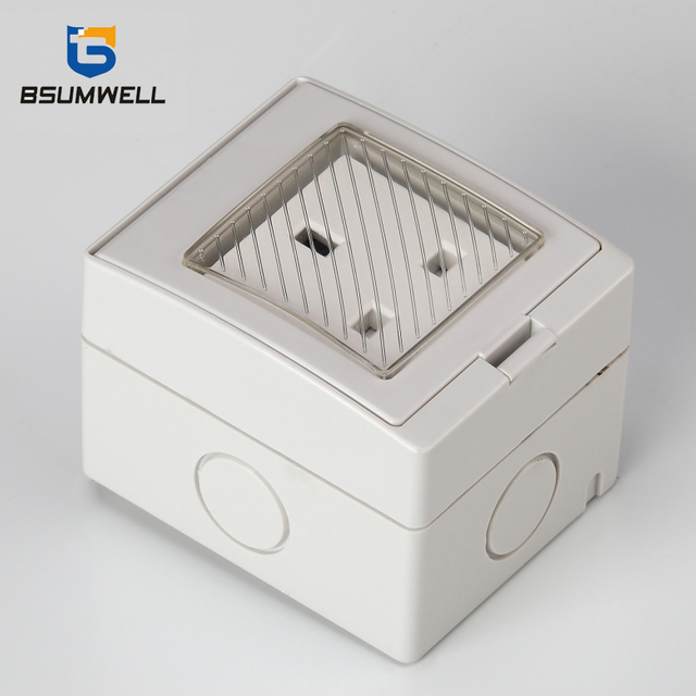 PS-S 13A 1 Gang British type IP55 Waterproof Socket 