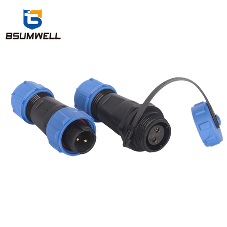 Factory Directly PS13D PA66 Plastic IP68 Waterproof Connector 