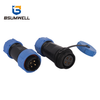  PS17D In-line nylon PA66 IP68 2Pin to 9Pin waterproof connector