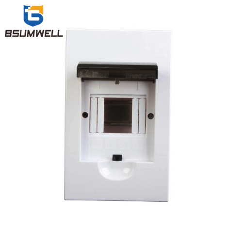 Flush Type Waterproof Plastic 4 Way Distribution Box weather proof plug box