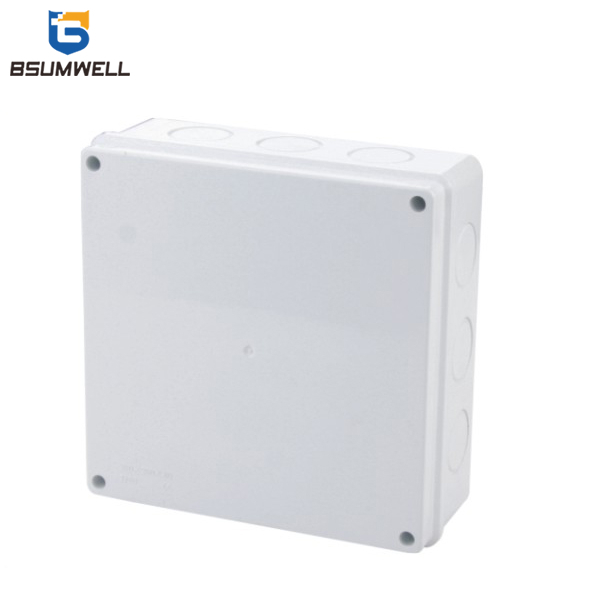  200*200*80mm ABS PC Plastic Waterproof Electrical Junction Box 
