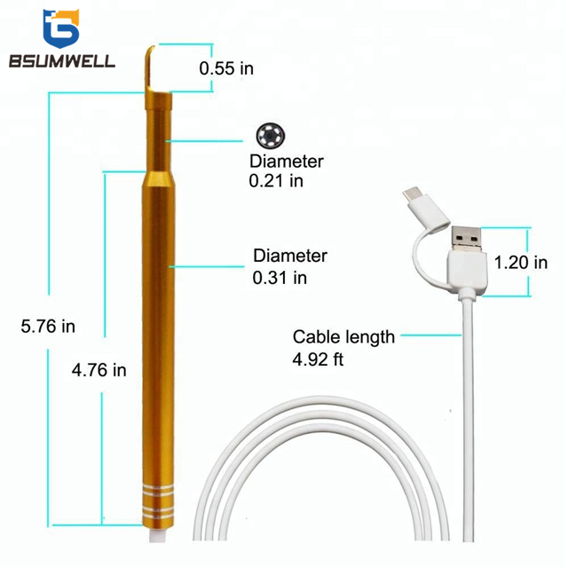 PS-ER002 5.5mm Ear Endoscope