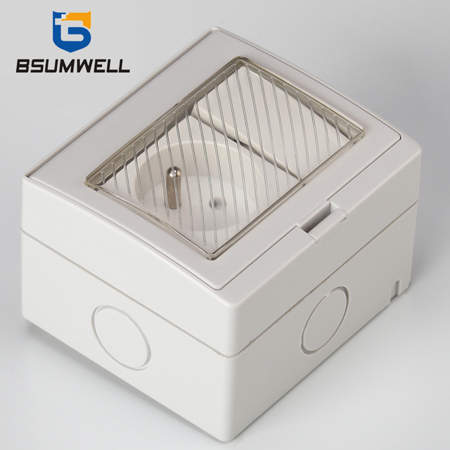 PS-FRS French Type IP55 Waterproof 16A 1 Gang Switch Socket 