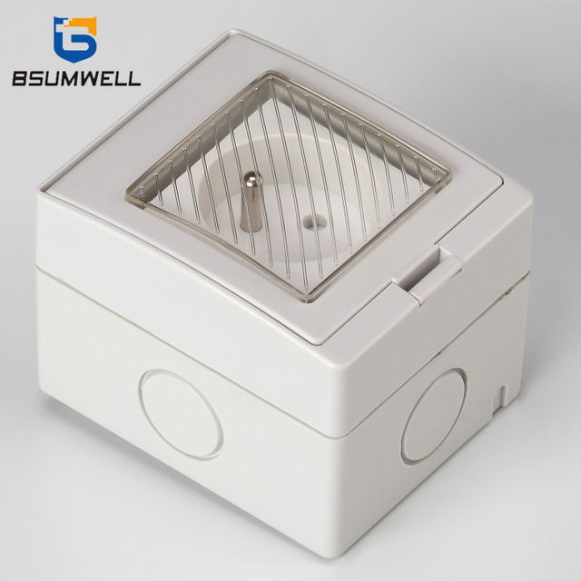 PS-FR French Type IP55 Waterproof 16A 1 Gang Socket 