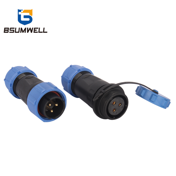 PS21D In-line Series 2pin To 12pin Ip68 Waterproof Aviation Connector