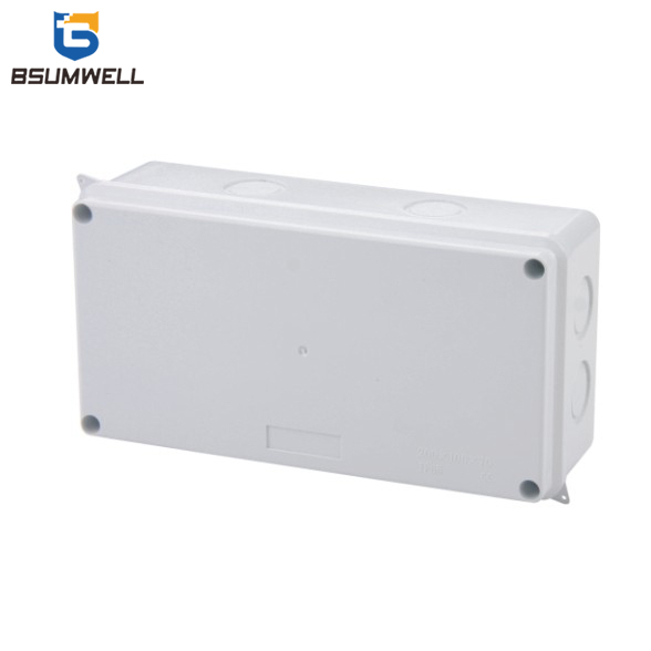  200*100*70mm ABS PC Plastic Waterproof Electrical Junction Box 