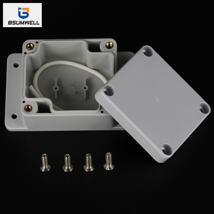 63*58*35mm IP67 Waterproof ABS PC Plastic Junction Box with Ear