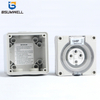 Australian Standard three phase 56SO432 New Design 500VAC 32A 4P IP67 Industrial Power Waterproof Electrical Cabinet Socket